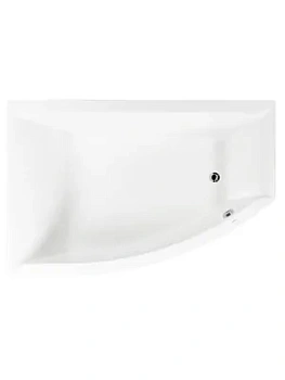 Ванна акриловая VAGNERPLAST OFFSET 160 L (1600х1050х450) угловая, левая VPBA160VEA3LX-04