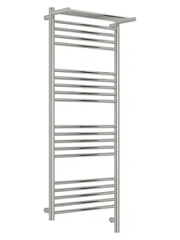 СУНЕРЖА с полкой Полотенцесушитель 1200х500 нержавеющая сталь МЭМ правый 00-6007-1250