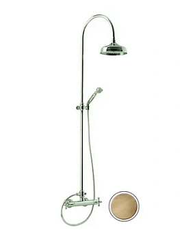 Душевая система CISAL Arcana термостатическая, бронза AC00408027