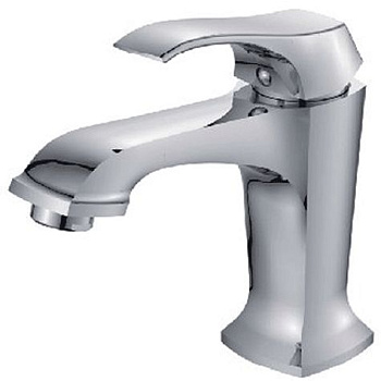 Смеситель Ledeme Н42 для раковины, однозахватный, фиксированный излив, хром L1042