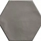 Geometry Hex Grey 15X17.3