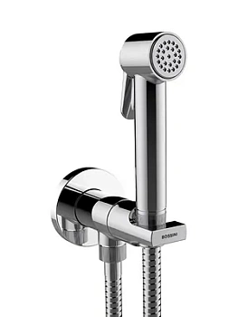 Гигиенический душ Bossini Brass E34007B.030 с монокомандным смесителем, цвет: хром