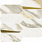 Stellaris Calacatta Gold Mosaico Elegant 32.5x36.1