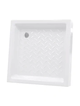 Душевой поддон RGW CR-077 (700х700х100) квадратный, керамика, белый 19170177-01