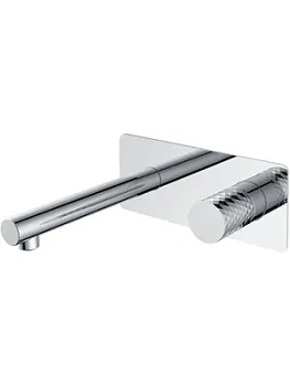 Смеситель Boheme 125-CRCR для раковины, встраиваемый, однозахватный, ручка:diamond, хром