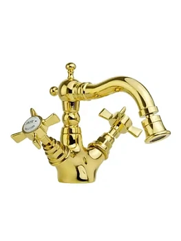 Смеситель для биде Migliore двухзахватный, золото ML.PRN-844.DO