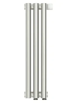 СУНЕРЖА Дизайн радиатор 500х135 (3 секц) нерж.сталь, EU50 левое/правое, 3/4", 00-0322-5003