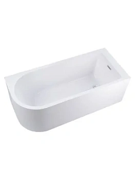 Ванна акриловая отдельностоящая Swedbe 8843 1700х750х580 слив-перелив справа, белая