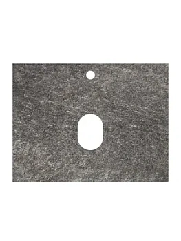 Столешница BelBagno (616x468х10) керамогранит,с отв. под смеситель, Granito KEP-60-GRN