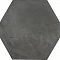 Terra Nero Esagono 21.6X25