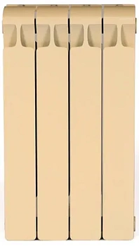 Радиатор биметаллический RIFAR 500 (577х320х100) 4 секций, 764Вт, айвори
