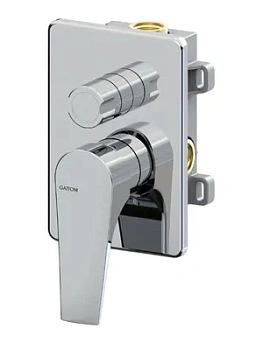Смеситель GATTONI 80033/80CO.CH для душа, встраиваемый, хром