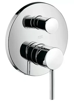 Смеситель Axor 10418000 для ванны встраиваемый, со встроенной защитной комбинацией, хром
