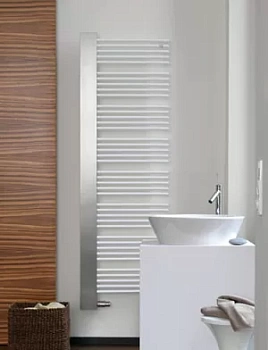 Полотенцесушитель стальной Zehnder YPR-180-60 (1828х582) водяной, цвет: белый/хром