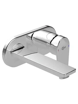 Ideal Standard Смеситель для умывальника A6578AA внешняя часть, излив 173мм, хром