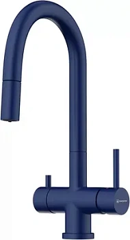 Смеситель для мойки Omoikiri -S-IB латунь, индиго голубой 4994438