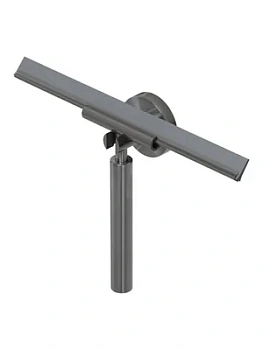 Скребок для душевой кабины Cezares -SV-GM нержавеющая сталь, оружейная сталь