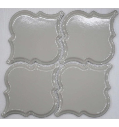 Ceramics Porcelain Arabesko Bevel Light Grey 160 21.8X21.8