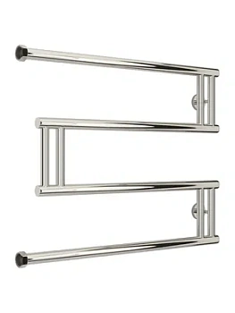 СУНЕРЖА model "M+" Полотенцесушитель 500x650 нержавеющая сталь, верт.подключение гайка 1"