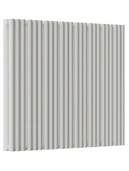 Радиатор стальной Empatiko V S2 двухтруб 952х536х122 24 сек бок.подкл, 2777Вт, Cozy Grey