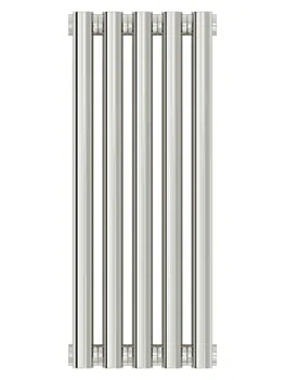 СУНЕРЖА Дизайн радиатор 500х225 (5 секц) нерж.сталь, универсальное подкл., 1/2",00-0331-5005