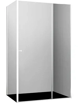 Душевой уголок WasserKRAFT 1100х900х2000 стекло прозрачное/профиль белый 44S15