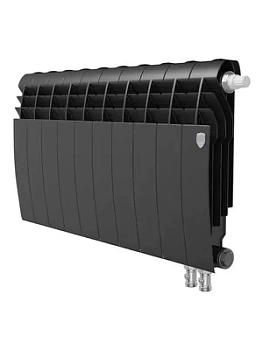 Радиатор биметаллический 10 секций ROYAL THERMO 350 Noir Sable VR80, 1200Вт, НС-1506292