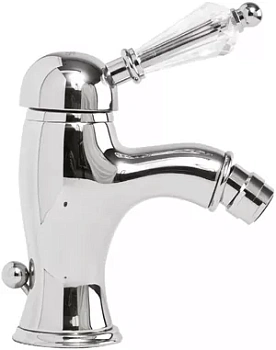 Смеситель CEZARES -BSM1-01-Sw для биде, донный клапан, хром/ручка Swarovski