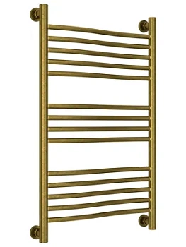 СУНЕРЖА Полотенцесушитель 800х500 (14 ступ.) сост. бронза, универ. подк. 3/4" 05-0222-8050