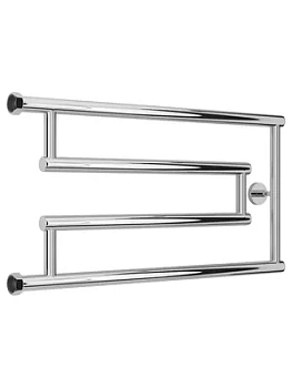 СУНЕРЖА model "G+" Полотенцесушитель 320x650 нержавеющая сталь, верт. подключение гайка 1"