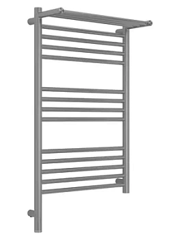 СУНЕРЖА с полкой Полотенцесушитель 800х500 сатин МЭМ левый 071-6006-8050