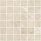 Monocibec Ceramiche Tradition 114107 Travertin Beige Mosaico 4.7x4.7 Naturale Rettificato Su Rete 30x30