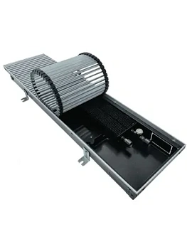 Конвектор внутрипольный Gekon (ДВГ:80х8х18) 304 Вт, с решеткой UNА, без клапана