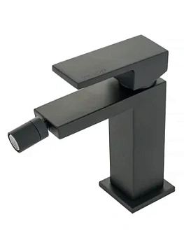 Смеситель для биде Migliore Black 30437 однозахватный, донный клапан, черный матовый