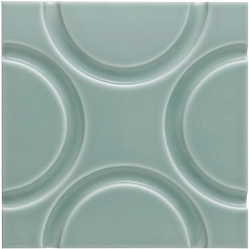 Adex Neri ADNE4148 Liso Geo Sea Green 15x15
