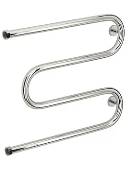 СУНЕРЖА + Полотенцесушитель 500х650 нерж.сталь, нак. гайка 1"