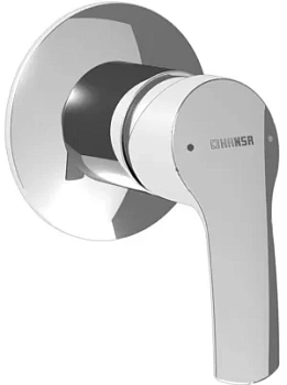 Смеситель для душа HANSA встраиваемый, однозахватный, внешняя часть, цвет: хром 50629073