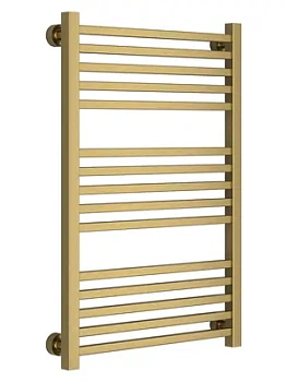 СУНЕРЖА Полотенцесушитель 800х500, универ. подкл, латунь состаренная, 051-0450-8050