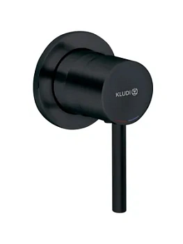 Смеситель KLUDI для душа встраиваемый однорычажный, черный матовый 389253976