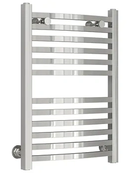 СУНЕРЖА Полотенцесушитель 600х400 (12 ступ.) нерж.сталь, диагонал./нижнее подкл. 00-0251-6040