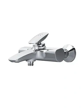 Смеситель для ванны/душа AM.PM настенный, однорычажный, короткий излив, хром F70A10000