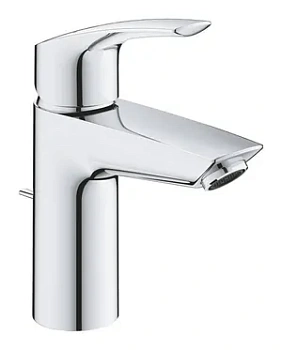 Смеситель Grohe 33265003 для умывальника, однозахватнаый, S-Size, донный клап., цвет: хром