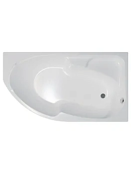 Ванна акриловая Triton (1700х950) правая, без каркаса, со сливом-переливом V74+CK60PF