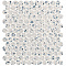 Fap Ceramiche Glim fRUB Gemme Azzurro Round 29,5x32,5