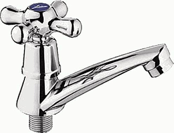 Кран Ledeme для кухни, для холодной воды, однозахватный, хром L4295