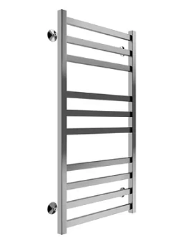 Полотенцесушитель TERMINUS П10 (ШВ:500х1000) водяной, нержавеющая сталь
