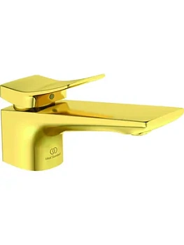 Смеситель для раковины Ideal Standard BC754A2 однозахватный, шлифованное золото