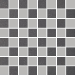 Retro Mosaico Coal-Silver 30x30 см