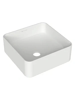 Раковина накладная Aqueduto 370х370х135, без перелива, белый матовый ESP0320