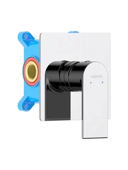 Смеситель для душа Aquatek AQ1466CR встраиваемый, однозахватный, цвет: хром